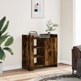  The Living Store Komoda dimljeni hrast 73,5x35x75 cm inženirski les - Komoda, (21496513) Cene