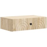 Stolna montirana na zid Hrast sonoma 59 x 34,5 x 17 cm | shoptok.hr