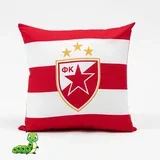 Ukrasni jastuk crvena zvezda pruge
