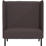  Sofa z visokim naslonom Temno rjava 109x56x121 cm Tkanina, (22094470) | Shoptok.si
