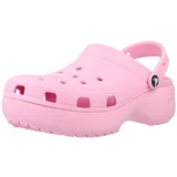 Crocs Cokli CLASSIC PLATFORM CLOG W Rožnata