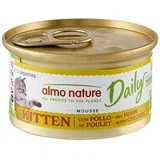 Almo Nature Kitten Daily Mousse konzerva - piščanec - 85 g 24 x 85 g