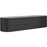 Furnova Visoka greda iz prašno premazanega jekla 296x80x68 cm antracit, (21920765) | Shoptok.si