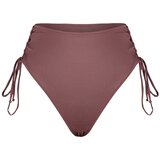 Trendyol Brown Tie Detailed High Waist Bikini Bottom | shoptok.hr
