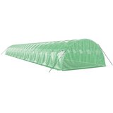  Staklenik s čeličnim okvirom zeleni 88 m² 22 x 4 x 2 m | shoptok.hr