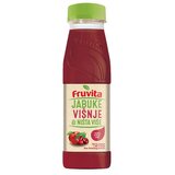 Fruvita Negazirani sok Jabuke i višnje, 0.33l Cene