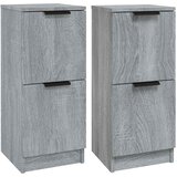  Komode 2kom boja hrasta sonome 30x30x70cm od konstruiranog drva | shoptok.hr