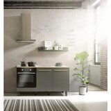 CARRYHOME Kuhinjski Blok Brez Aparatov Bilberry, Siva, Hrast, 160cm Cene