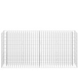  Gabionska sadilica od pocinčanog čelika 180 x 30 x 90 cm | shoptok.hr