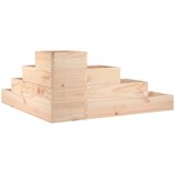  Vrtna sadilica s 4 razine 80,5 x 79 x 36 cm od masivne borovine | Eponuda.ba
