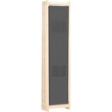 vidaXL Sobna pregrada sa 6 panela od tkanine 240 x 170 x 4 cm siva | shoptok.hr