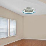  LED plafonsko svetlo sa ventilatorom LED/45W/230V 3000/4000/6500K plava | Eponuda.com