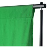  Pozadina pamučna bez stalka zelena 300 x 300 cm chroma key | shoptok.hr