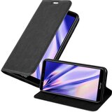 Cadorabo Ohišje, združljivo z Honor 7C / Huawei Y7 2018 v nočna črna - Zaščitni ovitek z magnetnim zapiranjem, stoječo funkcijo in režo za kartice, (20558035) | Shoptok.si