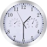 vidaXL Stenska ura s Quartz gibanjem, higrometrom in termometrom 30 cm Cene