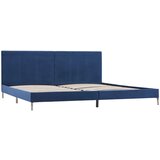 Maison Chic Posteljni okvir - Dvoposteljna postelja - Zakonska postelja modro blago 180x200 cm-J5289, (21770756) | Shoptok.si