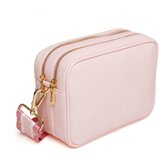 Fancy Metal Goods Ltd Alice Wheeler - Torba - Soho, Pastel Pink, Double Zipped Cene