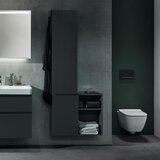 Geberit 500.359.JK.1 Smyle Square 36 x 30 cm desna izvedba nizka stranska omarica | Shoptok.si