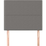  Uzglavlja 2 kom tamnosiva 80x5x78/88 cm od tkanine | shoptok.hr