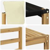  Set vanjskih sofa 8 pcs Bijela i krem 79 x 79 x 37 cm | shoptok.hr