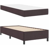  s opruga kutije Tamno smeđa 100 x 200 cm tkanina | shoptok.hr