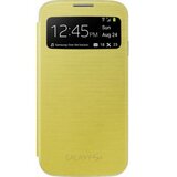 Samsung Ohišje za Galaxy S4 z elegantno in svetlo cono Flap, Rumena, (21302541) | Shoptok.si