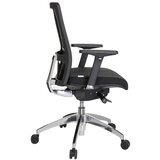 MID.YOU Vrtljiv Stol Astra Base, Črna | Shoptok.si