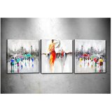 Tablo Center Komplet 3 slik Dancing in the rain Cene