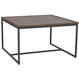 Rowico Tamno smeđi stolić za kavu s hrastovom pločom stola ø 80 cm Deerfield – | shoptok.hr