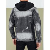 DStreet Men's Dark Grey Denim Jacket | shoptok.hr