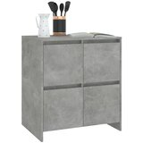  Komode 2 kom siva boja betona 70 x 41 x 75 cm konstruirano drvo | shoptok.hr