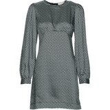 Michael Kors mk logo tie ht mini dress crna Cijene