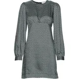 mk logo tie ht mini dress crna
