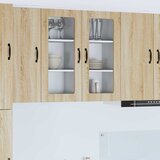 vidaXL Stenska kuhinjska omarica 2 pcs Sonoma hrast 40 x 31 x 80 cm | Shoptok.si
