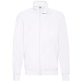 Fruit Of The Loom Biała bluza męska Lightweight Sweat Jacket | shoptok.hr