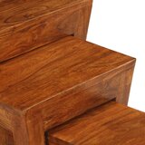  Set uklapajućih stolića 3 kom 50x35x50 cm smeđi drvo bagrema | Eponuda.ba