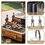 Smania GrillBoyz&amp;trade; zabavni držači za kobasice &amp;ndash; 3 komada Slike