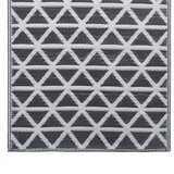 Vanjski tepih ARAKIL crni 160 x 230 cm PP | shoptok.hr