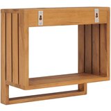  Zidni stalak za ručnike 35 x 20 x 35 cm od masivne tikovine | shoptok.hr