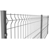  3D panelna ograda 4mm - pocinkovana i plastificirana - 2.5m x 1.23 - antracit ral 7016 Cene