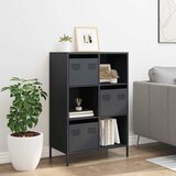 Visoka komoda antracit 68x39x103,5 cm od čelika | shoptok.hr