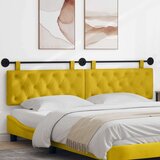  Držeće uzglavlje Zidne Žuta 210 x 55 x 7 cm Baršun - Žuta 200 cm bez LED | shoptok.hr