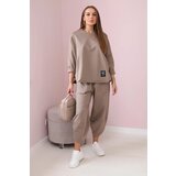 Kesi Cotton set of sweatshirt and pants fango | Shoptok.si