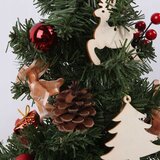 Molarem Home Umjetno božićno drvce u posudi - 40 cm s crvenim i zlatnim dekoracijama | shoptok.hr