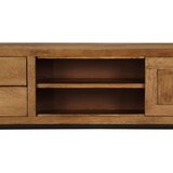 TV omarica iz trdnega mangovega lesa 140x30x40 cm, (20707613) | Shoptok.si