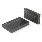 Lindy 70m Cat.6A HDMI 4K60 & Type C HDBaseT 3.0 KVM Extender | shoptok.hr