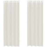 vidaXL Voile zavjese s ušicama 2 kom krem 140x300 cm | shoptok.hr