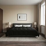  Zimska pokrivača Šonerisan Crna 200 x 200 cm Mikrovlakna | shoptok.hr