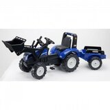 Falk Toys traktor na pedale sa kašikom i prikolicom new holland ( 3090m ) Cene
