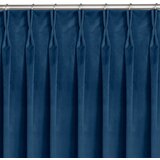  Curtain VILA color indigo style classic flex 9.5 cm with double pleat velvet 265x270 HOMEDE | shoptok.hr